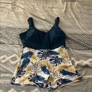 Floral Kids One Piece Swimsuit